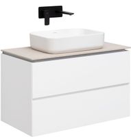 Товар: Тумба под раковину Allen Brau Infinity 85 1.21001.WM подвесная Белая матовая - фото 6 Тумба под раковину Allen Brau Infinity 85 1.21001.WM подвесная Белая матовая — фото 6, Тумбы под раковину