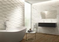 Керамическая плитка Grespania Volterra Blanco настенная 31,5x100 см арт-44V179P — фото 2, Керамическая плитка