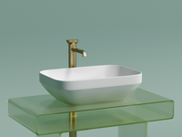 Раковина-чаша Ceramicanova Element 50 CN6055MW Белая матовая — фото 8, Раковины накладные