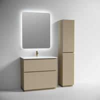 Товар: Тумба напольная SANCOS Folk Floor 890х445х850, c двумя ящиками оснащенными доводчиками, Капучино, арт.FL90FCP - фото 5 Тумба напольная SANCOS Folk Floor 890х445х850, c двумя ящиками оснащенными доводчиками, Капучино, арт.FL90FCP — фото 5, Комоды и тумбы для ванной комнаты