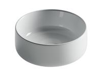 Раковина-чаша Ceramicanova Element 36 CN5047 Белая — фото 2, Раковины накладные