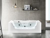 Акриловая ванна Ceruttispa 180x85 C-477-18A 9957 с гидромассажем — фото 4, Акриловые ванны