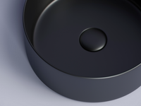 Раковина-чаша Ceramicanova Element 36 CN6032MB Черная матовая — фото 11, Раковины накладные