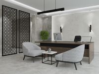 Керамогранит Primavera Marla Grey Carving 60х120 см арт-CR220 — фото 5, Керамогранит