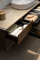 Тумба под раковину Allen Brau Infinity 120 1.21006.NO L дуб — фото 18, Тумбы под раковину