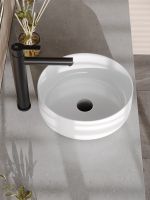 Товар: Agger Easy смеситель для накладной раковины однорычажный высокий, черный матовый арт-A3112144 - фото 3 Agger Easy смеситель для накладной раковины однорычажный высокий, черный матовый арт-A3112144 — фото 3, Смесители для раковины