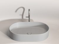 Раковина-чаша Ceramicanova Element 61 CN6048MSG Серая матовая — фото 4, Раковины накладные