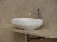 Раковина-чаша Ceramicanova Element 50 CN5031 Белая — фото 7, Раковины накладные