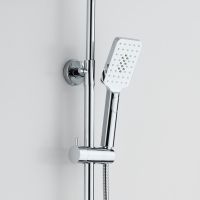 Душевая система Сантаком stOmega 7705, хром — фото 5, Душевые стойки