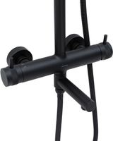 Душевая система Allen Brau Priority 5.31A10-31 Черная матовая — фото 6, Душевые стойки