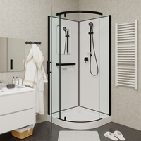 Душевая кабина Ceruttispa Korra 90х90 901B без гидромассажа — фото 7, Душевые кабины