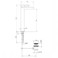 Смеситель для раковины Webert DoReMi , никель арт-DR830402345 — фото 2, Смесители для раковины