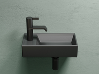 Товар: Раковина Ceramicanova Element 41 R CN6051RMDH Темный антрацит матовый - фото 9 Раковина Ceramicanova Element 41 R CN6051RMDH Темный антрацит матовый — фото 9, Мини-раковины