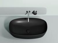 Раковина-чаша Ceramicanova Element 60 CN6049MB Черная матовая — фото 11, Раковины накладные