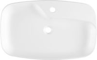 Раковина Allen Brau Liberty 2 70 Белая матовая арт-4.32011.21 — фото 6, Раковины накладные
