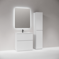 Тумба напольная SANCOS Folk Floor 790х445х850, c двумя ящиками оснащенными доводчиками, Bianco, арт. арт-FL80FW — фото 3, Тумбы под раковину