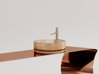 Раковина-чаша Ceramicanova Cristal 36 CN6058 Бежевая — фото 12, Раковины накладные