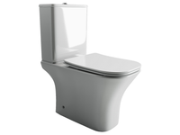 Напольный  унитаз с бачком Alfa Rimless — фото 2, Напольные унитазы