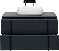 Тумба под раковину Allen Brau Reality 100 1.32007.AM подвесная Антрацит матовый — фото 39, Тумбы под раковину