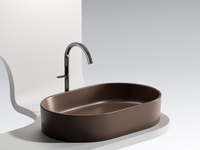 Раковина-чаша Ceramicanova Element 61 CN6048MDB Темно-коричневая матовая — фото 10, Раковины накладные