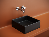 Раковина накладная квадратная 361x361x130, цвет черный матовый, арт. арт-CN6068MB — фото 3, Раковины накладные