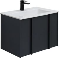 Тумба под раковину Allen Brau Reality 70 1.32004.AM подвесная Антрацит матовый — фото 2, Тумбы под раковину