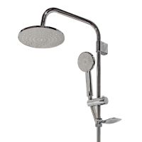 Душевая стойка Сантаком stOmega 1725, хром — фото 3, Душевые стойки