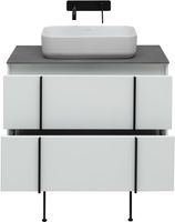 Товар: Тумба под раковину Allen Brau Reality 80 1.32005.WM подвесная Белая матовая - фото 34 Тумба под раковину Allen Brau Reality 80 1.32005.WM подвесная Белая матовая — фото 34, Тумбы под раковину