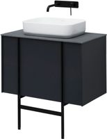 Тумба под раковину Allen Brau Reality 80 1.32005.AM подвесная Антрацит матовый — фото 50, Тумбы под раковину