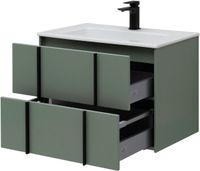 Тумба под раковину Allen Brau Reality 70 1.32004.CGM подвесная Олива матовая — фото 62, Тумбы под раковину