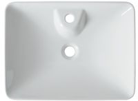 Раковина-чаша Allen Brau Fantasy 53 Белая арт-4.11015.20 — фото 1, Раковины накладные