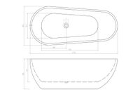 Акриловая ванна Ceruttispa Mimi 170x80 CT9671 без гидромассажа — фото 12, Акриловые ванны