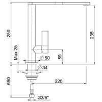 Товар: Смеситель для кухни Webert Essential арт-EN920301560 - фото 2 Смеситель для кухни Webert Essential арт-EN920301560 — фото 2, Смесители для кухни