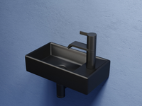 Товар: Раковина Ceramicanova Element 41 L CN6051LMB Черная матовая - фото 11 Раковина Ceramicanova Element 41 L CN6051LMB Черная матовая — фото 11, Мини-раковины