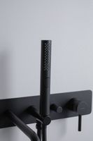 Смеситель для ванны Allen Brau Priority 5.31A05-31 Черный матовый — фото 17, Смеситель для ванны