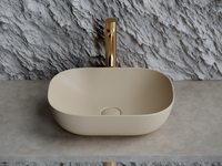 Раковина-чаша Ceramicanova Element 45 CN6009MC Капучино матовый — фото 4, Раковины накладные