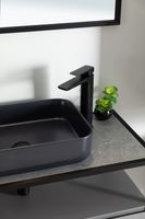 Смеситель для раковины Allen Brau Infinity Черный матовый арт-5.21002-31 — фото 7, Смесители для раковины