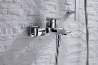 Смеситель для ванны Allen Brau Infinity Хром арт-5.21006-00 — фото 3, Смеситель для ванны