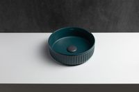 Раковина-чаша Allen Brau Fantasy Line 36 4.11032.PT Петроль — фото 6, Раковины накладные