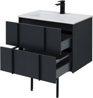 Тумба под раковину Allen Brau Reality 70 1.32004.AM подвесная Антрацит матовый — фото 59, Тумбы под раковину