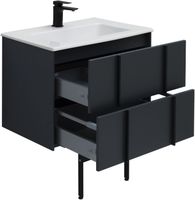 Тумба под раковину Allen Brau Reality 70 1.32004.AM подвесная Антрацит матовый — фото 68, Тумбы под раковину