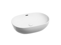 Раковина-чаша Ceramicanova Element 61 CN6064 Белая — фото 2, Раковины накладные