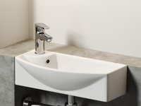 Товар: Раковина Ceramicanova Element 45 R CN6038R Белая - фото 6 Раковина Ceramicanova Element 45 R CN6038R Белая — фото 6, Мини-раковины