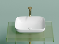 Раковина-чаша Ceramicanova Element 50 CN6055MW Белая матовая — фото 12, Раковины накладные