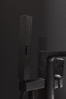 Смеситель для ванны Allen Brau Infinity 5.21009-31 Черный матовый — фото 41, Смесители напольные