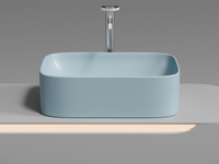 Раковина-чаша Ceramicanova Element 51 CN6052ML Голубая матовая — фото 5, Раковины накладные