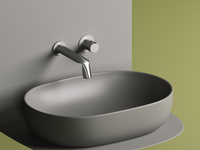 Раковина-чаша Ceramicanova Element 60 Антрацит матовый арт-CN6047MH — фото 15, Раковины накладные