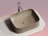 Раковина-чаша Ceramicanova Element 51 CN6052MC Капучино матовая — фото 17, Раковины накладные