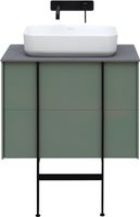 Тумба под раковину Allen Brau Reality 70 1.32004.CGM подвесная Олива матовая — фото 27, Тумбы под раковину