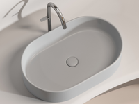 Раковина-чаша Ceramicanova Element 61 CN6048MSG Серая матовая — фото 6, Раковины накладные